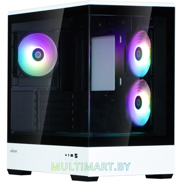 Корпус Zalman P30 (черный/белый)